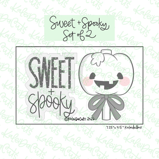 Sweet and Spooky Cookie Cutter Set of 2