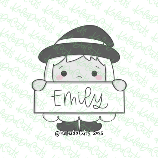 Witch 2025 Plaque Cookie Cutter