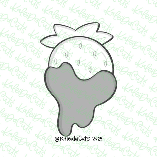 Drippy Strawberry Cookie Cutter