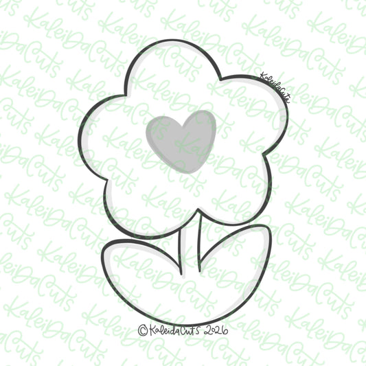 2026 Spring Flower Cookie Cutter