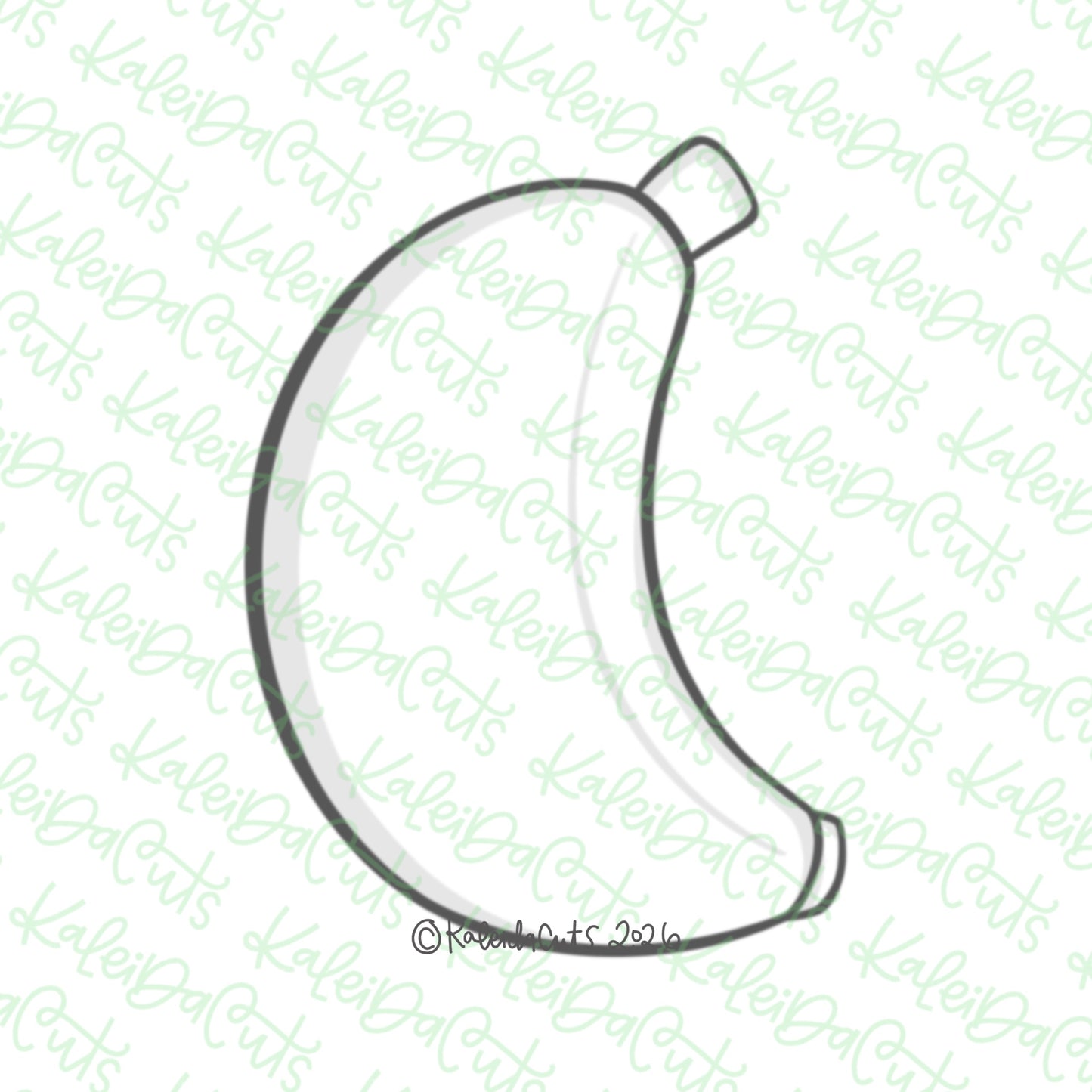 Banana Squish Cookie Cutter