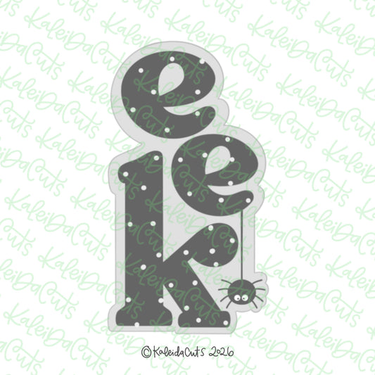 Slim Eek Cookie Cutter