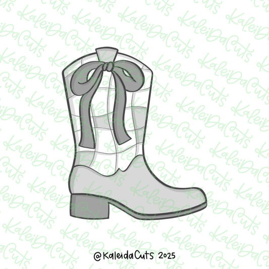 Cowgirl Boot 2 Cookie Cutter