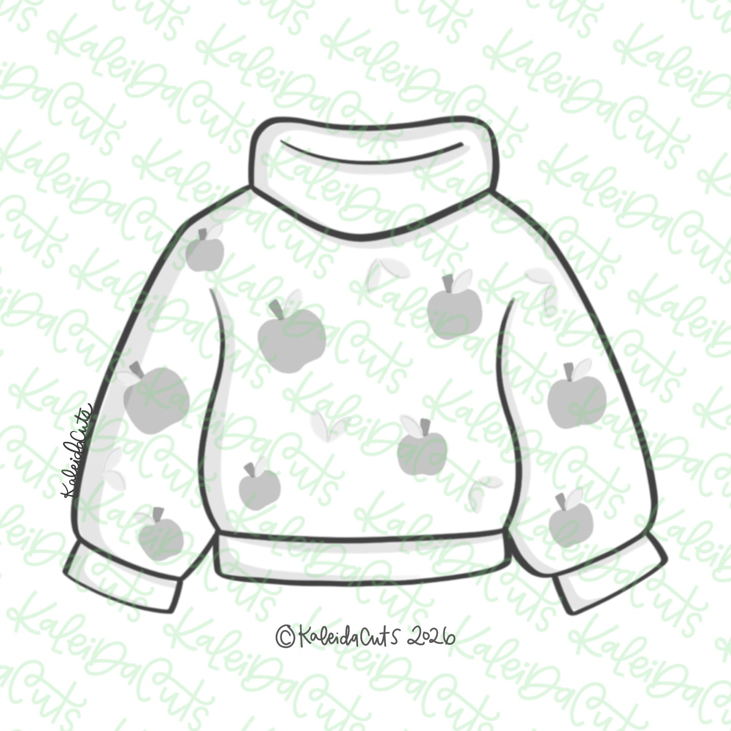 Chunky Turtleneck Cookie Cutter