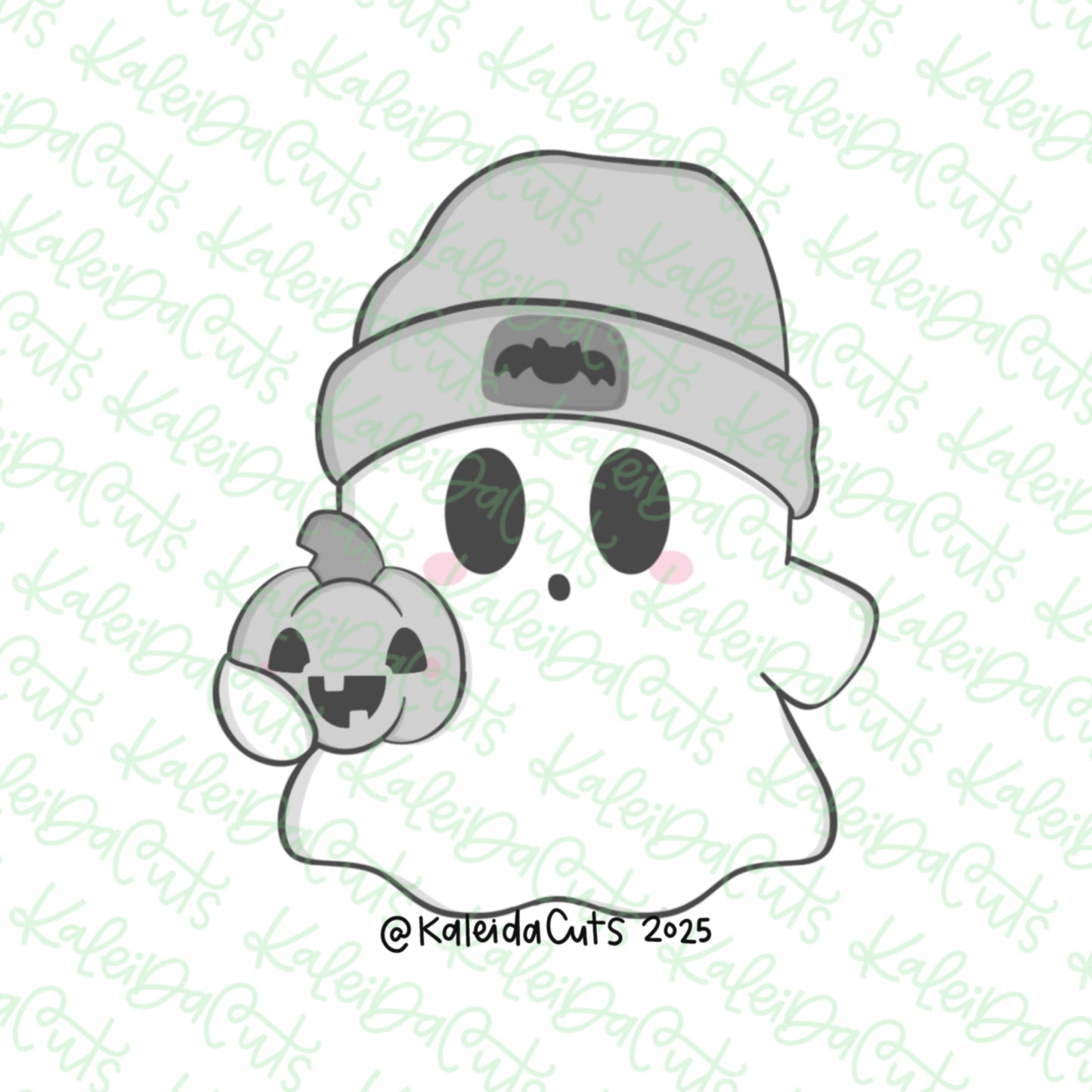 Fall Guy Ghost Cookie Cutter