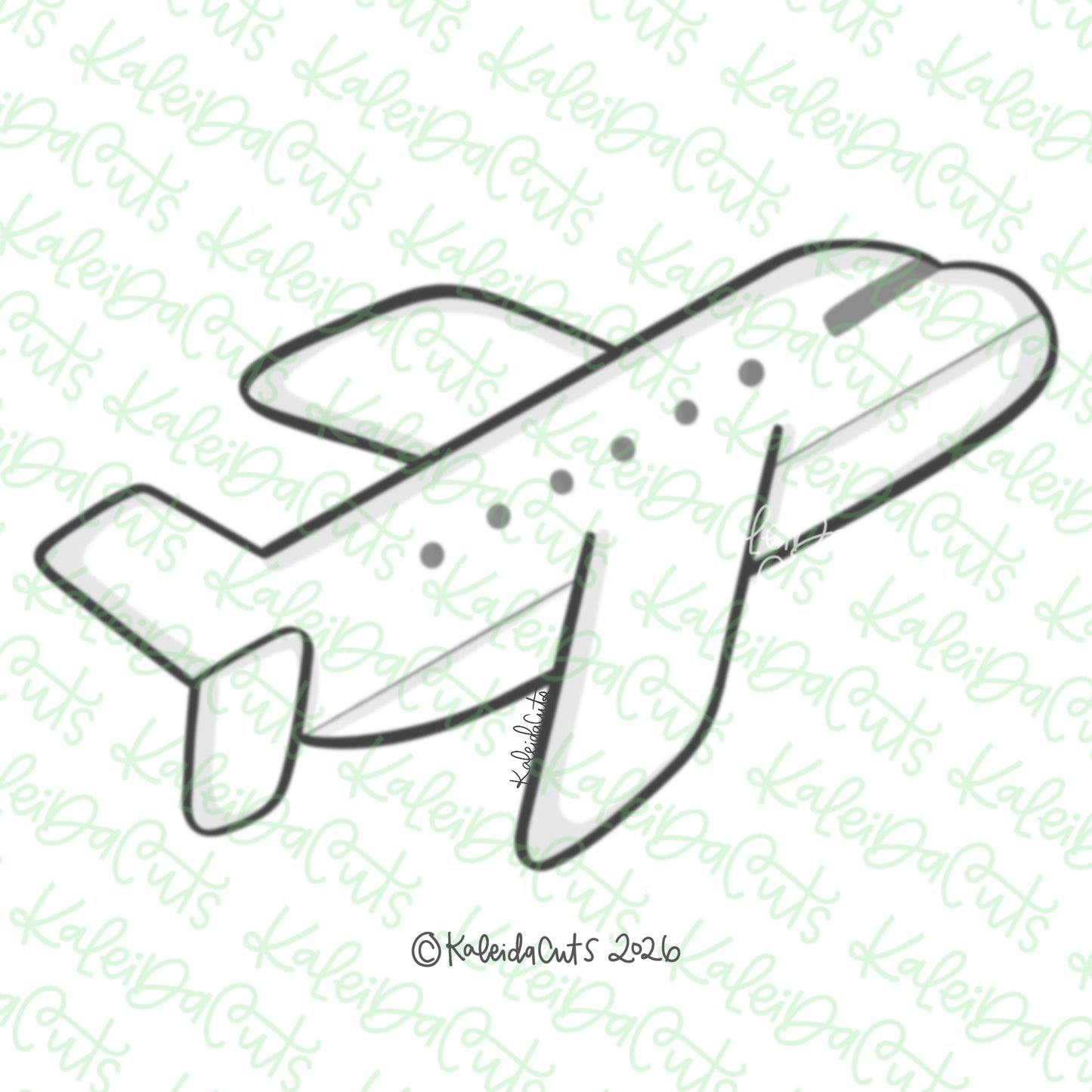 Plane Cookie Cutter