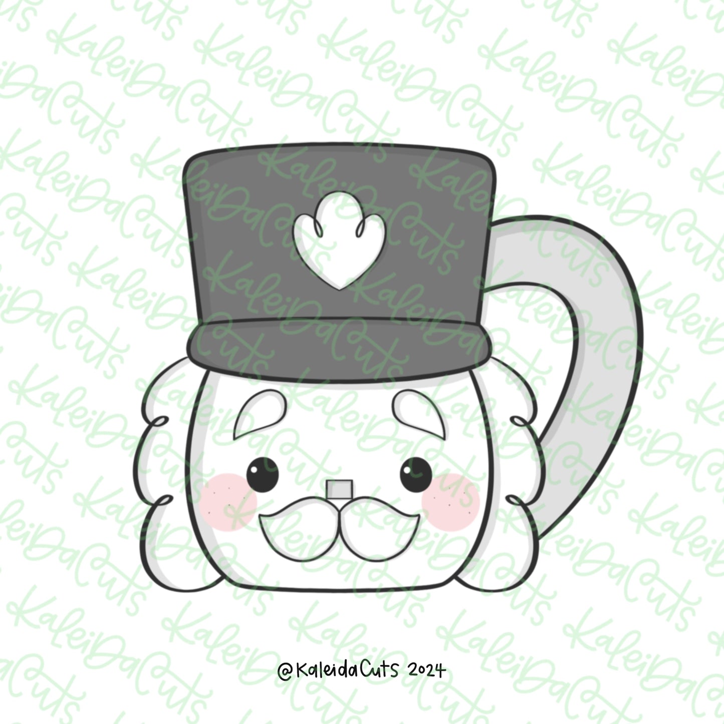 Nutcracker Mug Cookie Cutter