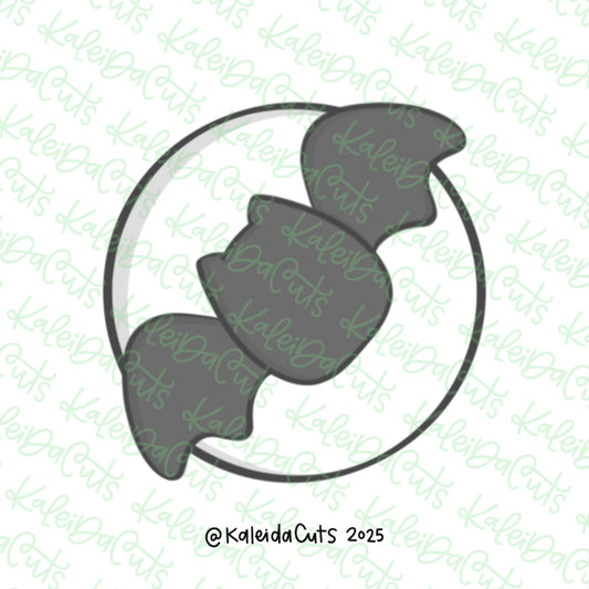 Simple Moon Bat Cookie Cutter