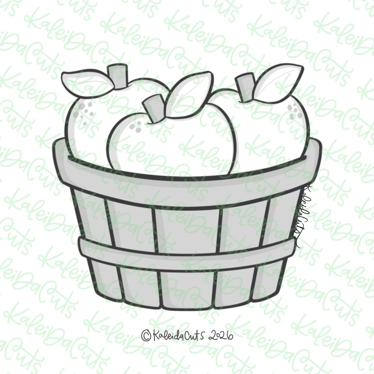 Apple Basket 2026 Cookie Cutter