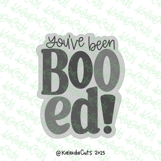 You've Been Booed 2025 Cookie Cutter