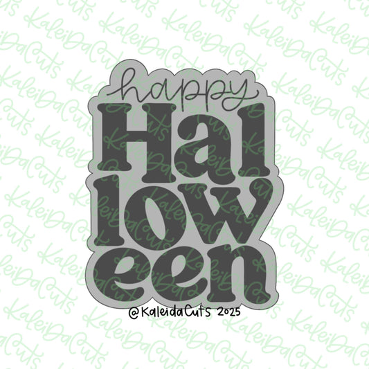 Happy Halloween 2025 Cookie Cutter
