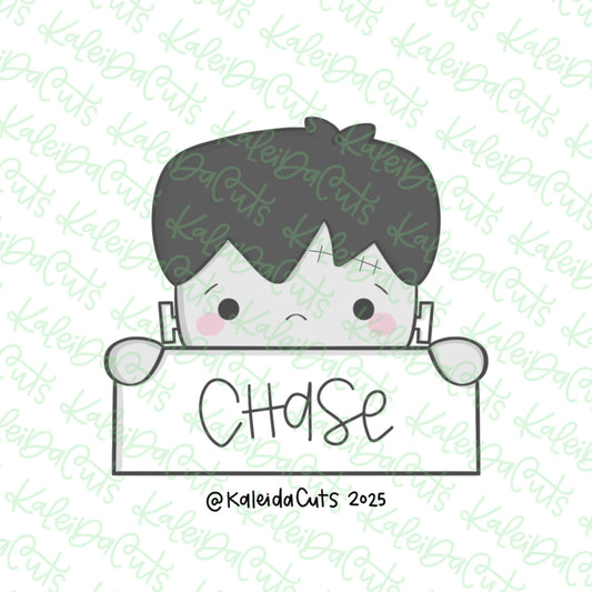 Frankenstein 2025 Plaque 2 Cookie Cutter