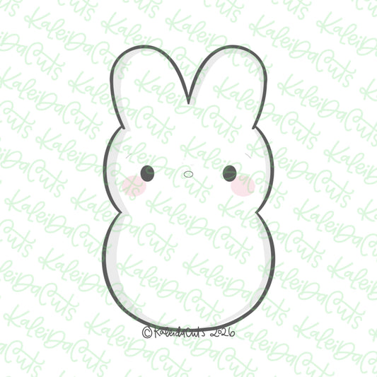 2026 Marshmallow Bunny Cookie Cutter