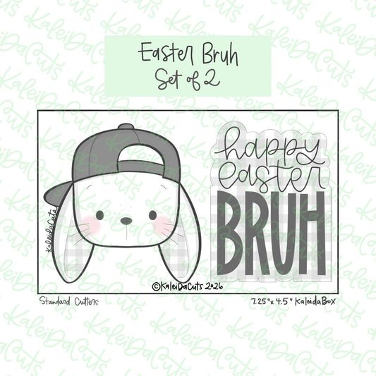 Easter Bruh Cookie Cutters Set of 2