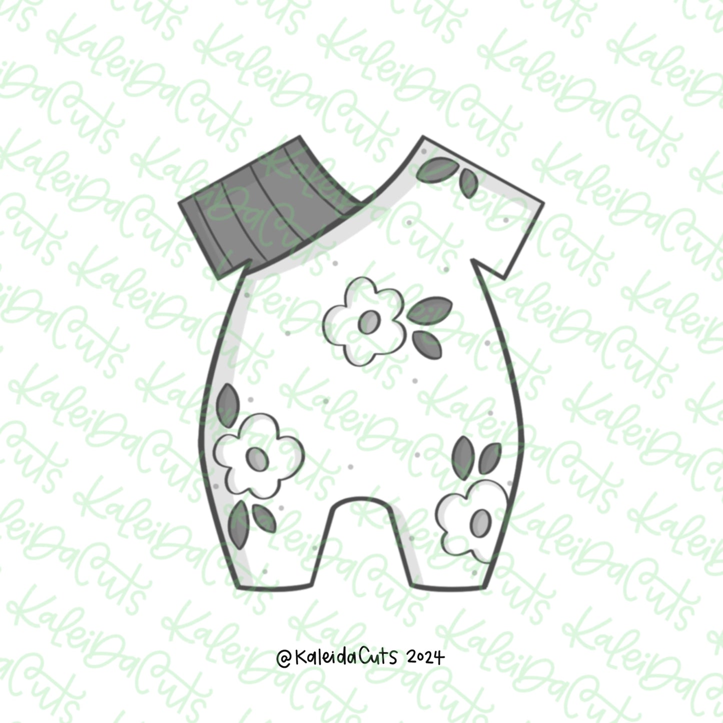 Bloom Romper Cookie Cutter