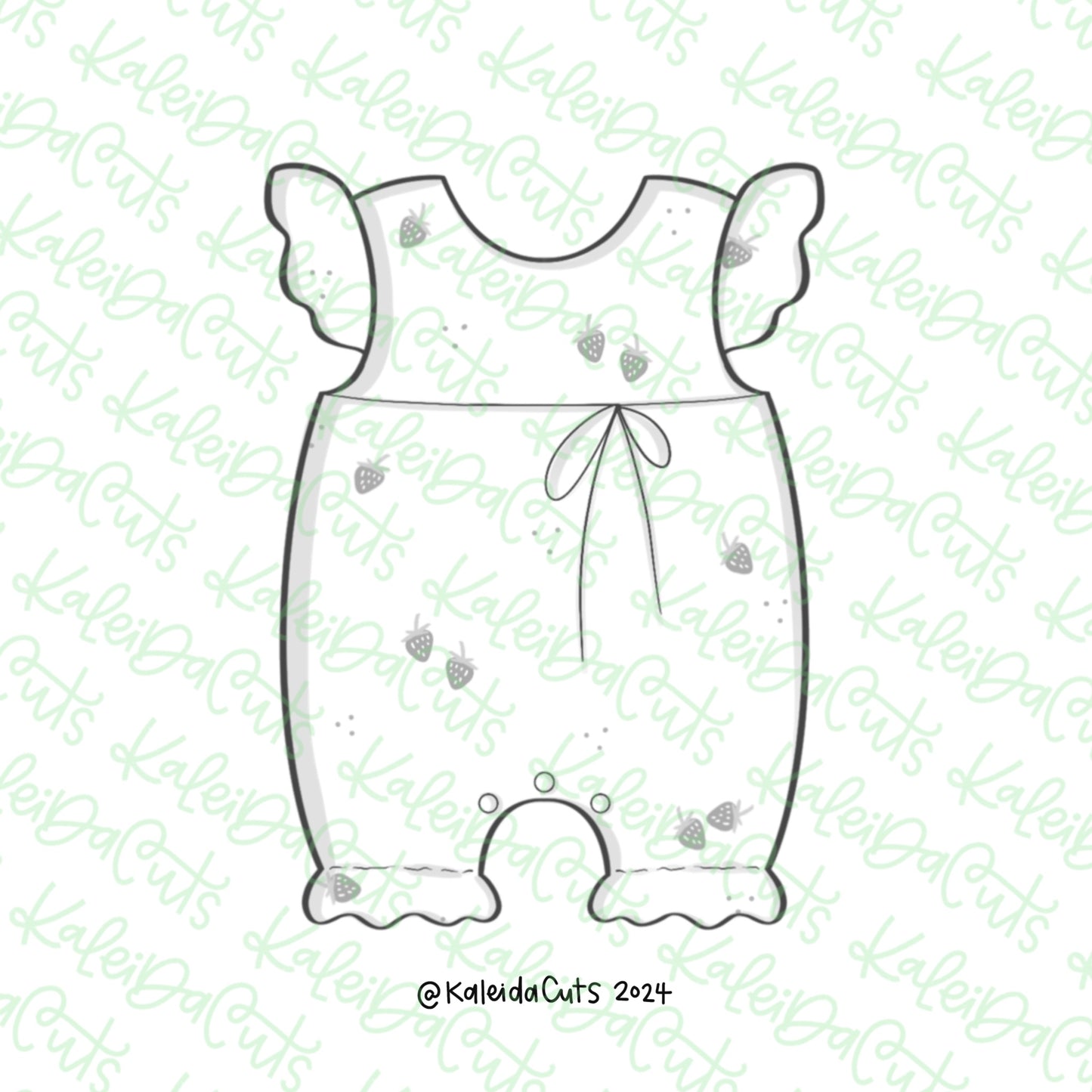 Eden Romper Cookie Cutter