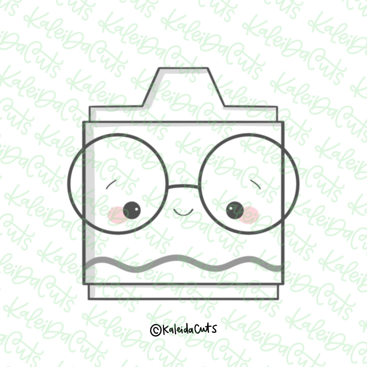 Nerdy Supply Crayon Cookie Cutter