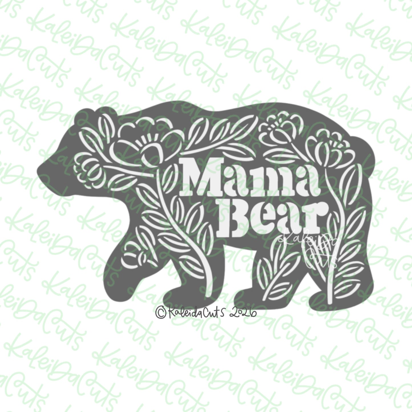 Mama Bear 2026 Cookie Cutter
