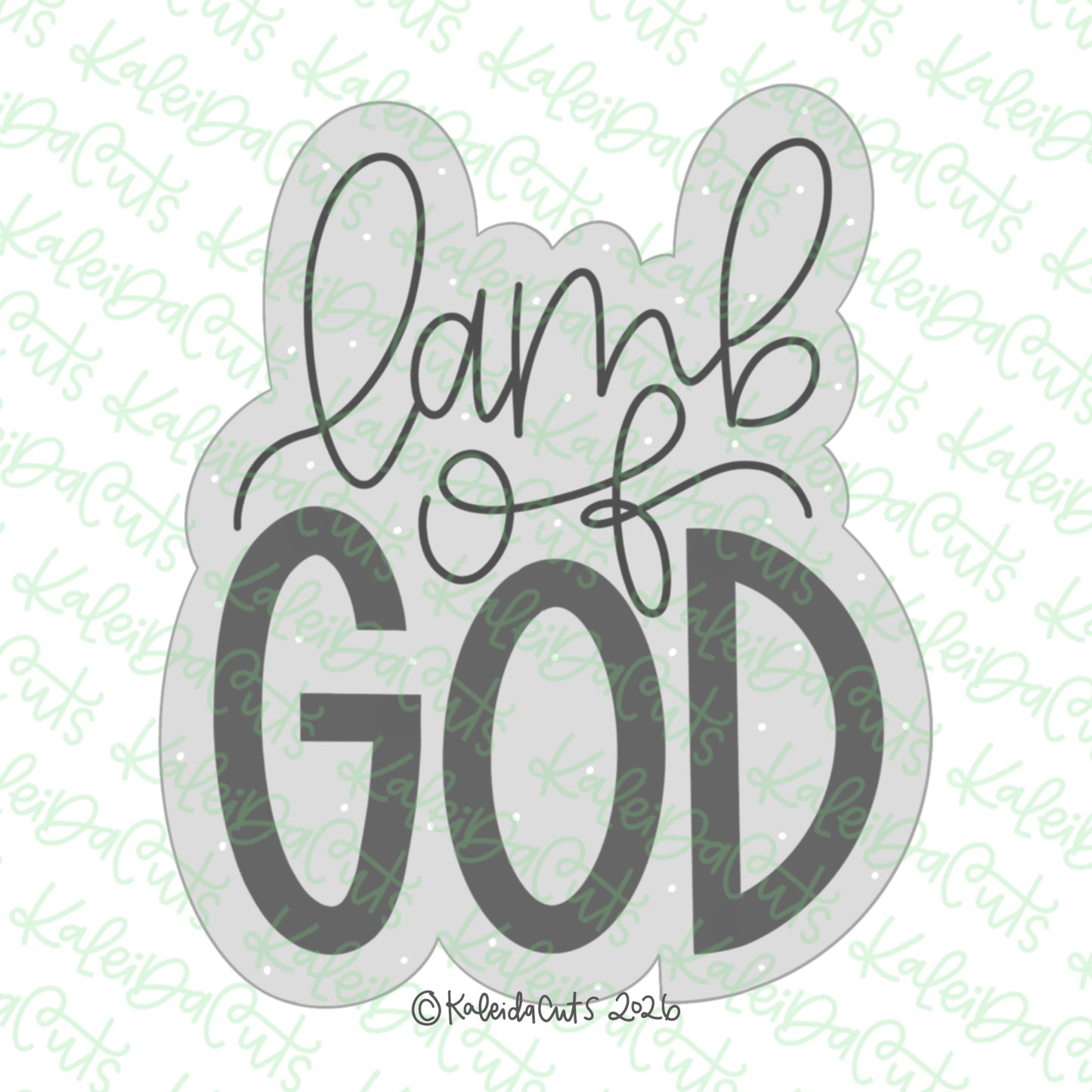 Lamb of God Cookie Cutter