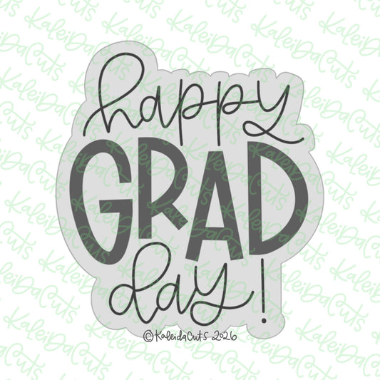 Happy Grad Day Cookie Cutter