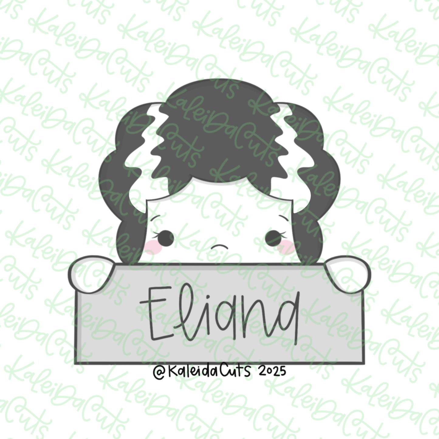 Bride of Frank Plaque 2 Cookie Cutter