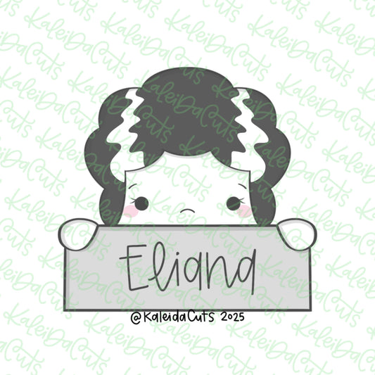 Bride of Frank Plaque 2 Cookie Cutter