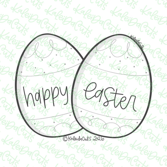 Double Eggs Cookie Cutter