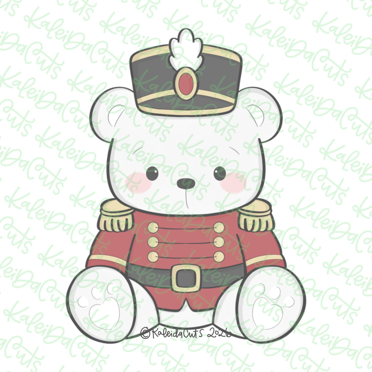 Teddy Bear Nutcracker Cookie Cutter