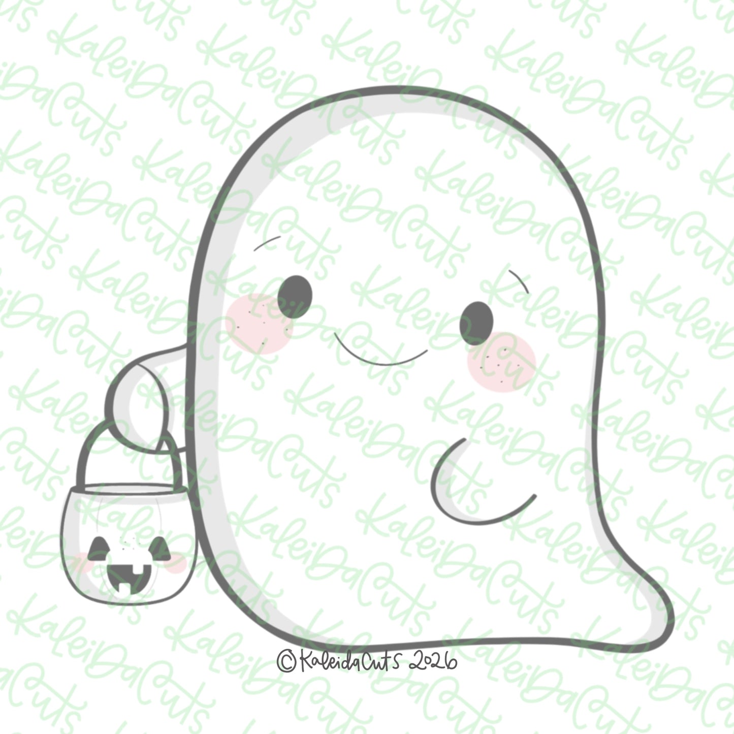 Treat Ghost Cookie Cutter