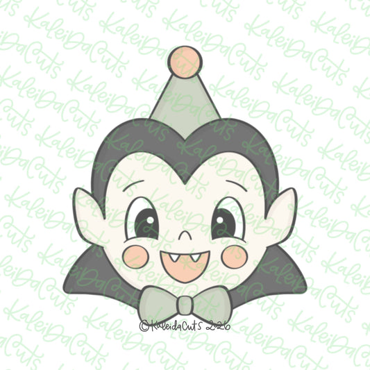 Retro Dracula Cookie Cutter