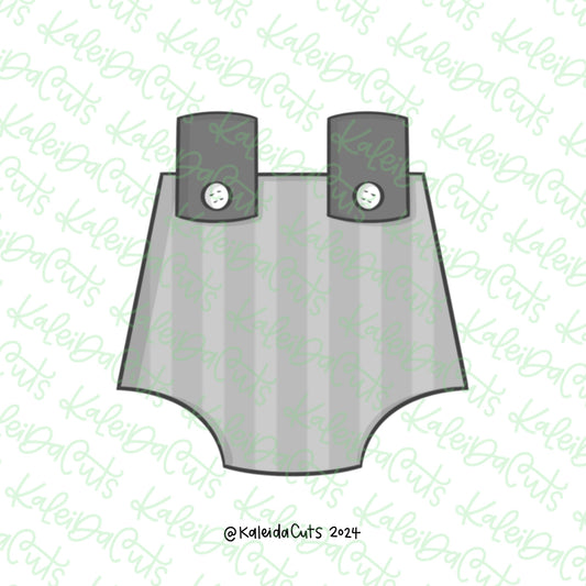 Square Baby Romper Cookie Cutter