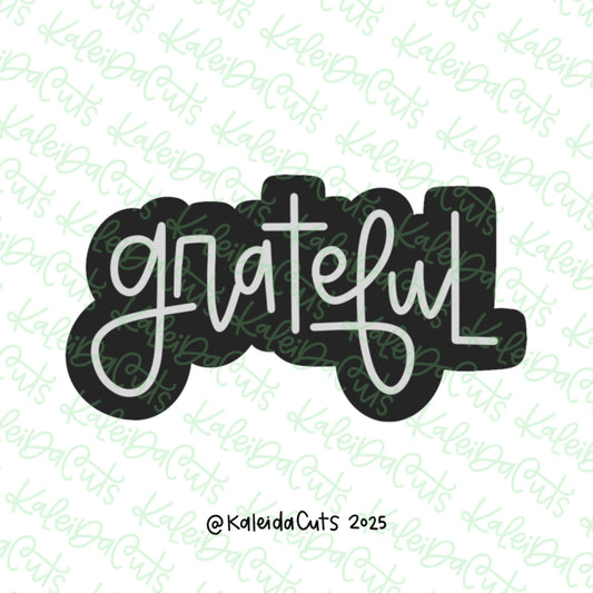 Grateful 2025 Cookie Cutter