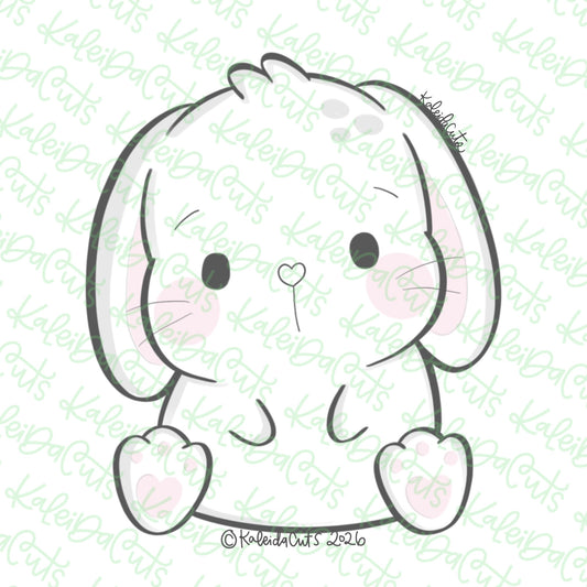 Sitting Bunny 2026 Cookie Cutter