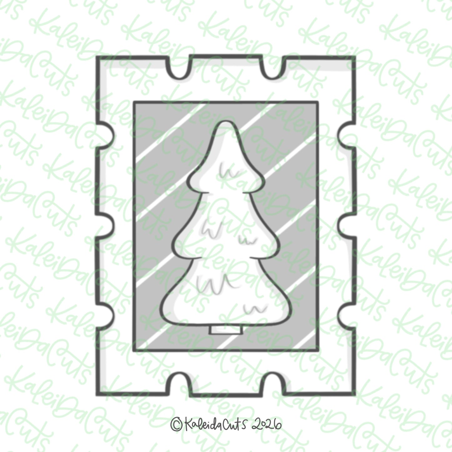 Letter Stamp Cookie Cutter