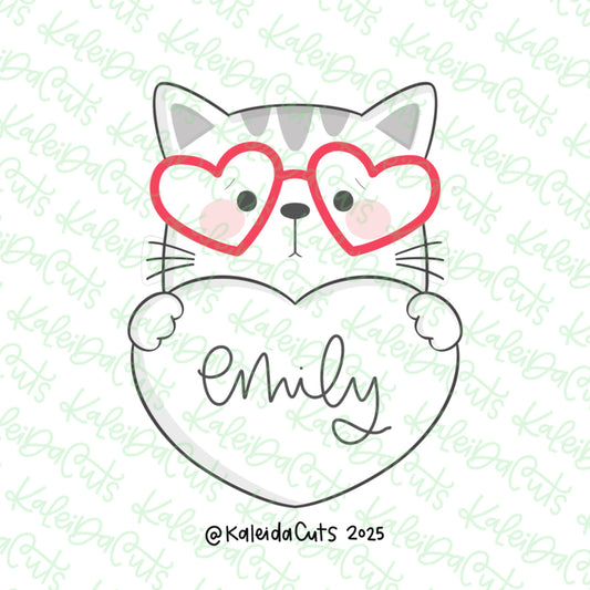Cat Valentine Cookie Cutter