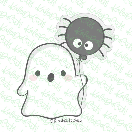 Ghost Spider Balloon Cookie Cutter