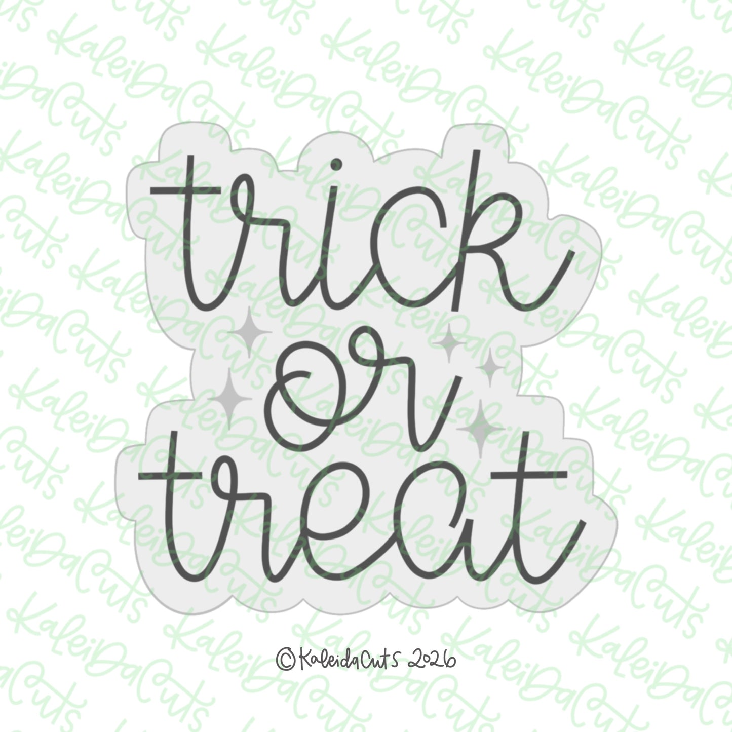 2026 Trick or Treat Cookie Cutter