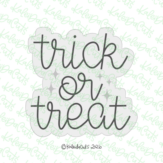 2026 Trick or Treat Cookie Cutter