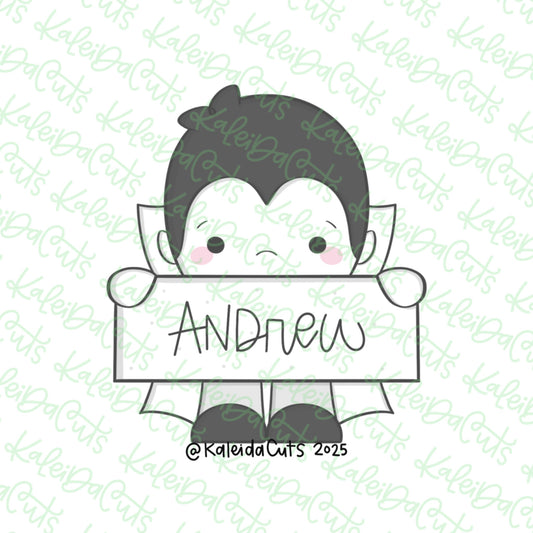 Dracula 2025 Plaque Cookie Cutter