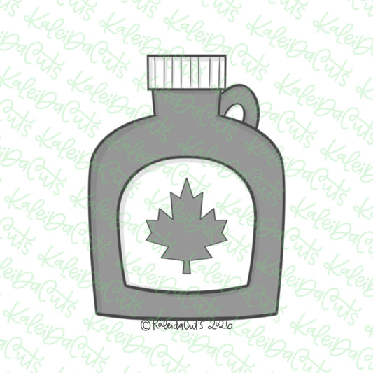 Tall Syrup Bottle Cookie Cutter
