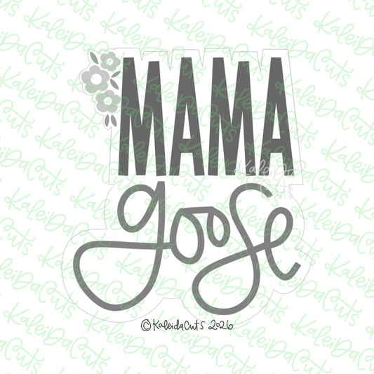 Mama Goose Cookie Cutter