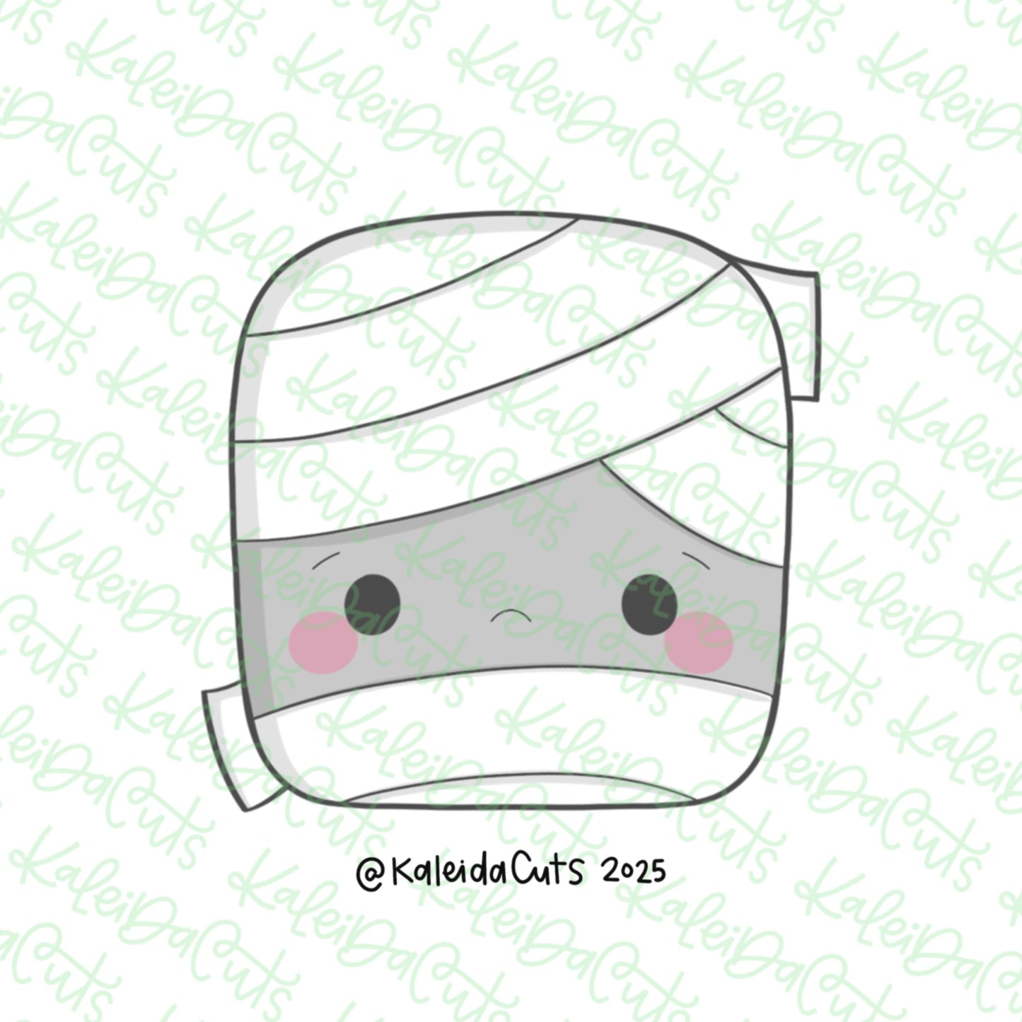 Mummy Face Cookie Cutter