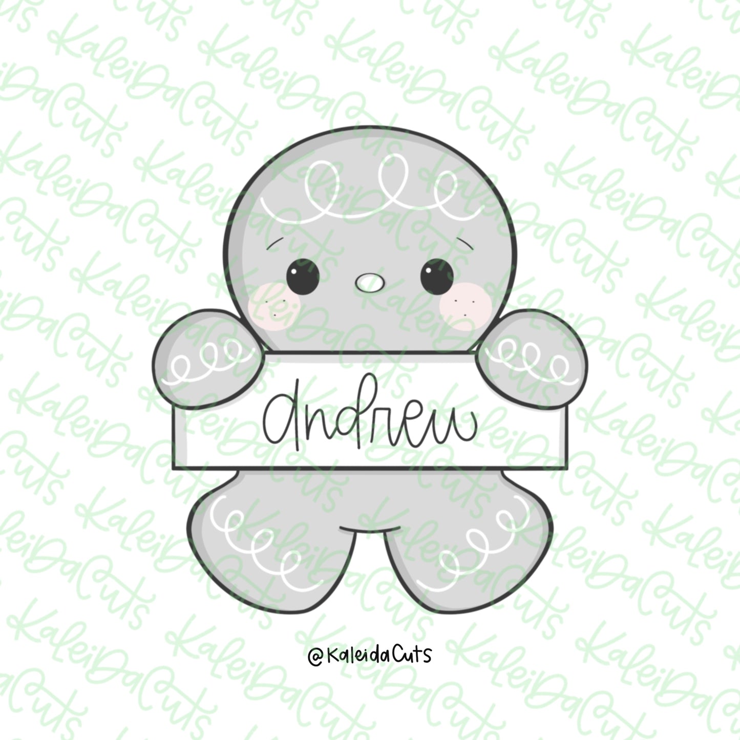 Gingerbread Plaque Cookie Cutter