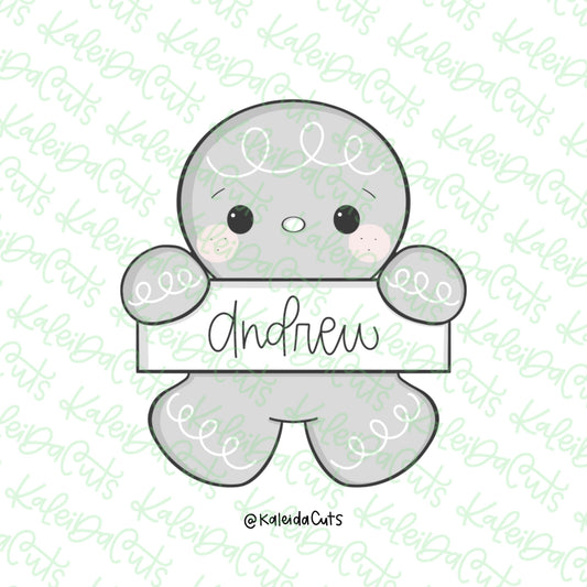 Gingerbread Plaque Cookie Cutter