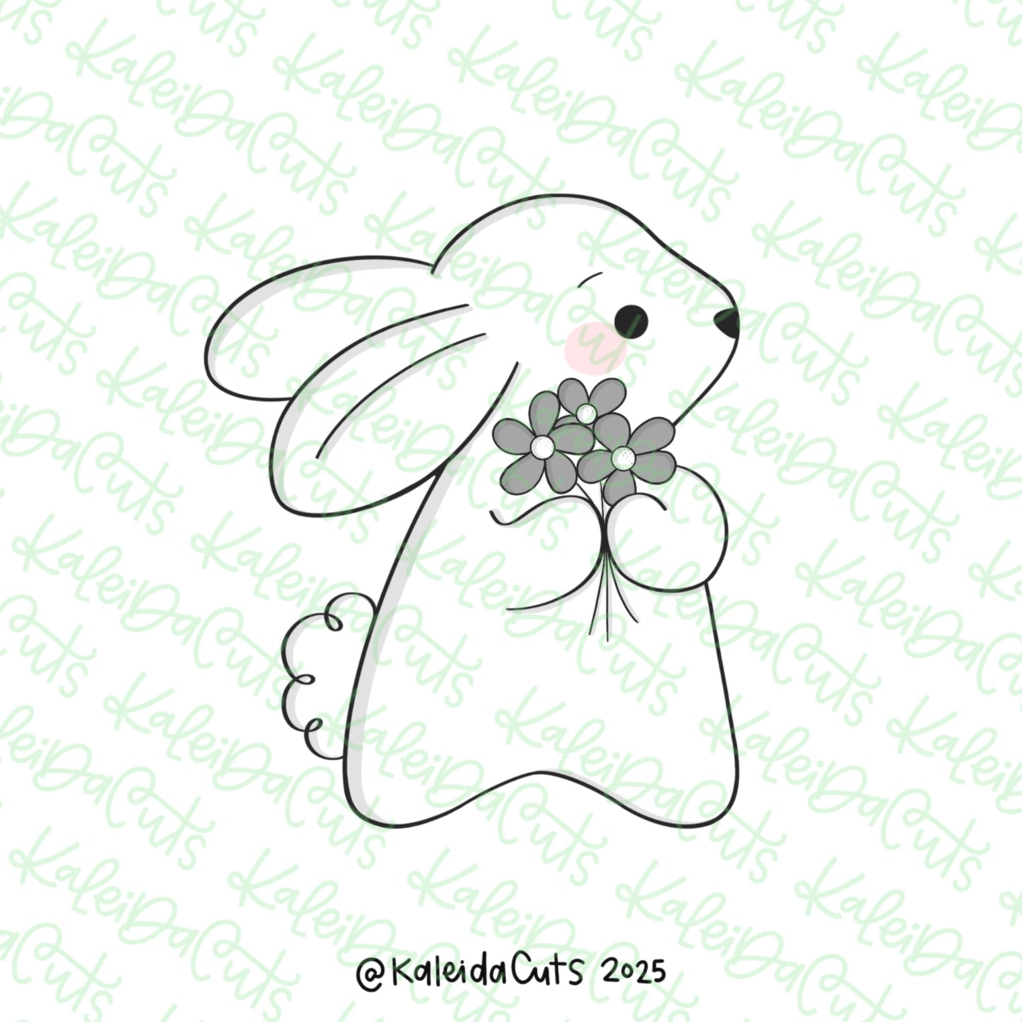 Hop Bunny Cookie Cutter