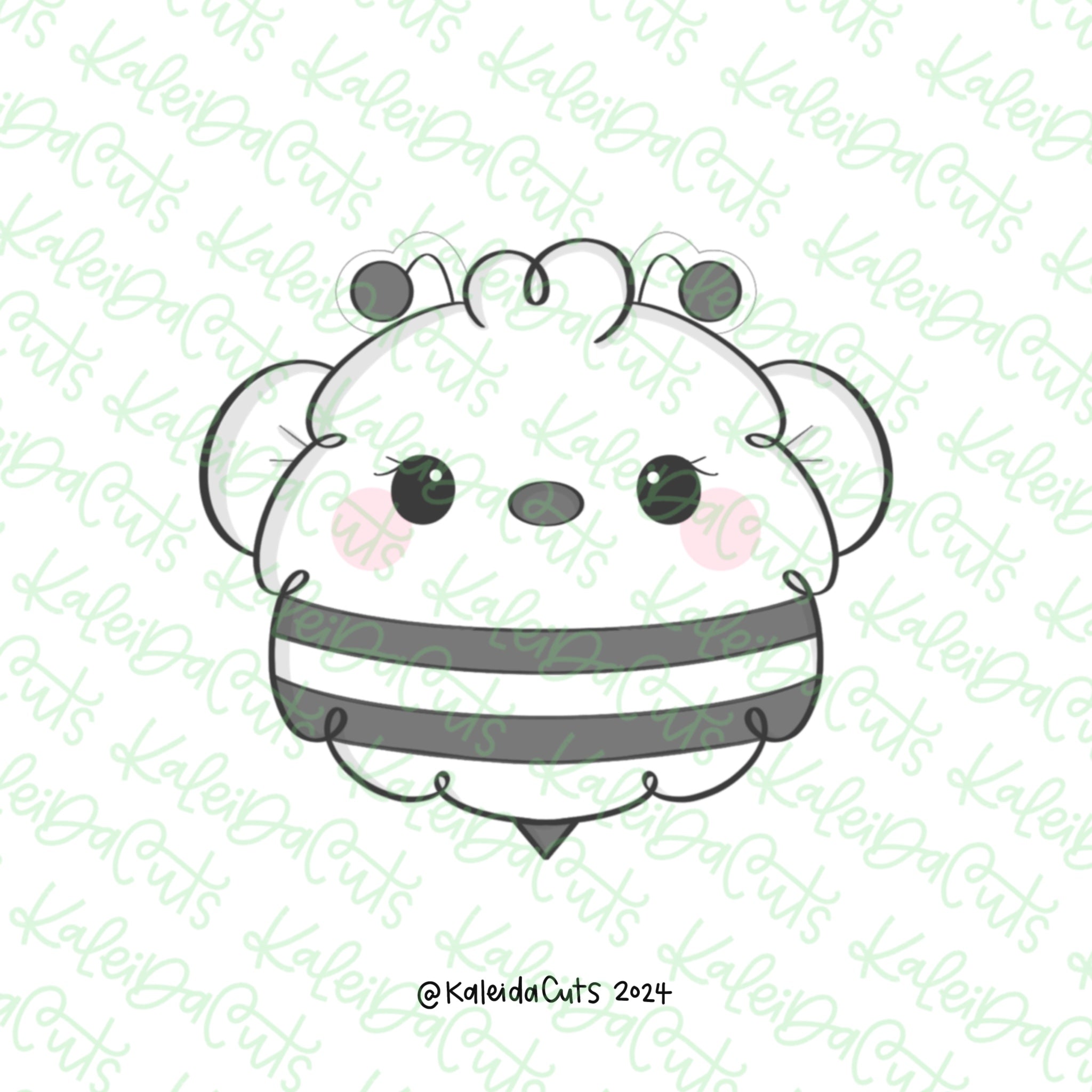 Bee Hive W/ Mini Bumble Bee Cookie Cutter Set