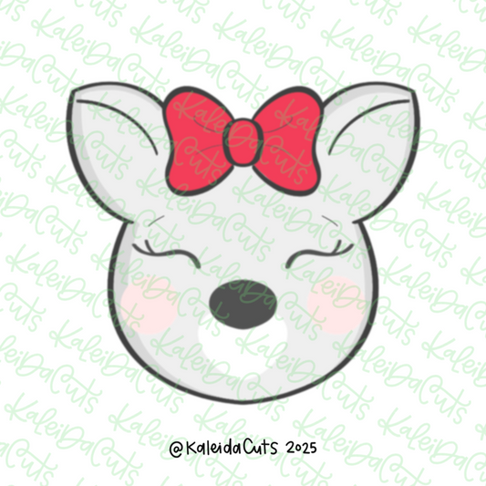 Rudolph Classic Clarice Cookie Cutter