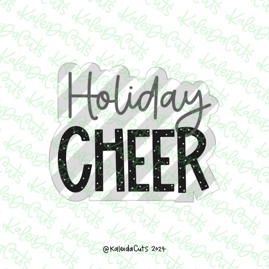 Holiday Cheer Cookie Cutter