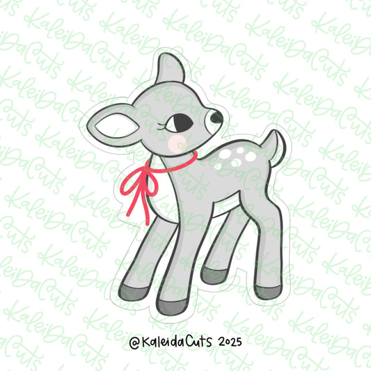 Vintage Deer Cookie Cutter