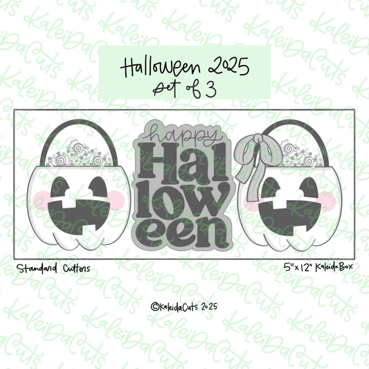 Halloween 2025 Cookie Cutter Set of 3